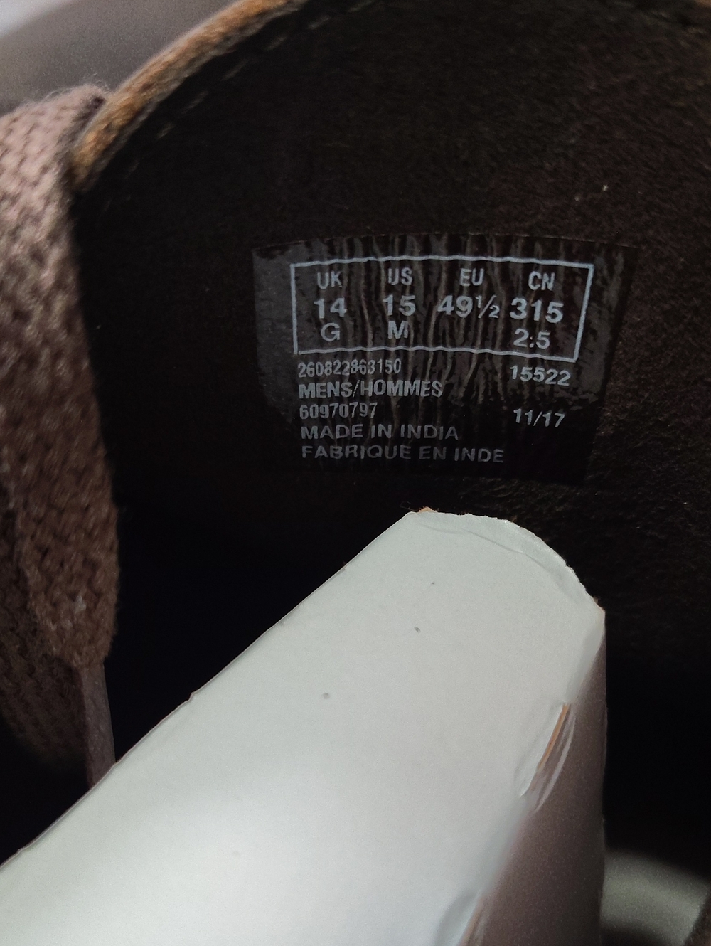 New In Box! CLARKS MEN'S BUSHACRE 2 BEESWAX LEATHER - Size 15 - Picture 6 of 7